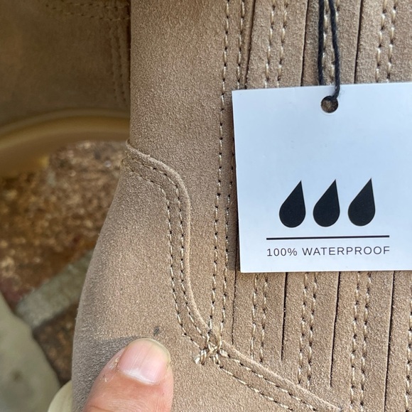 Dolce Vita Women's Tan Ankle Boots Size 7 - Picture 9 of 16